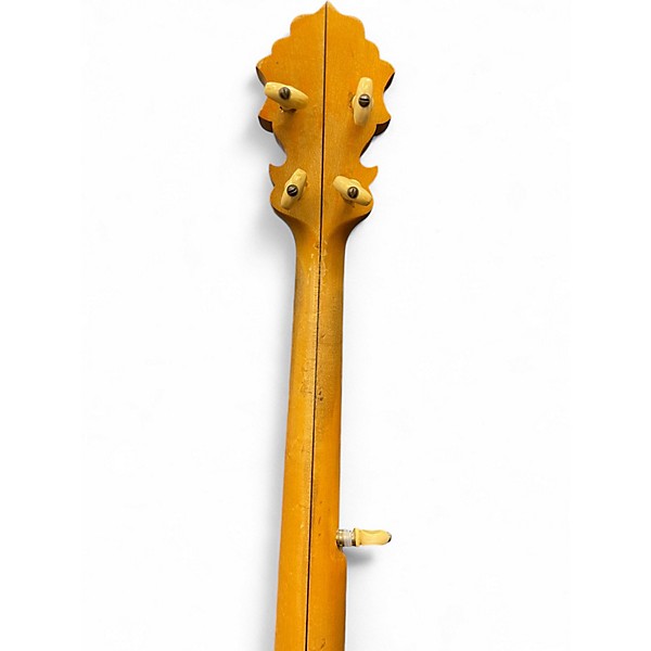 Used Langstile  5 String Open back Natural Banjo