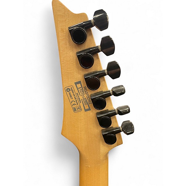 Used Ibanez RG370DXZ Orange Solid Body Electric Guitar
