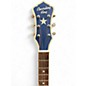 Used Recording King RDA-9 DIRTY 30S Red White and Blue Acoustic Guitar
