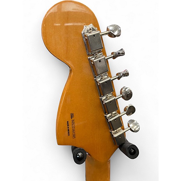 Used Fender KURT COBAIN SIGNATURE JAGSTANG Fiesta Red Solid Body Electric Guitar