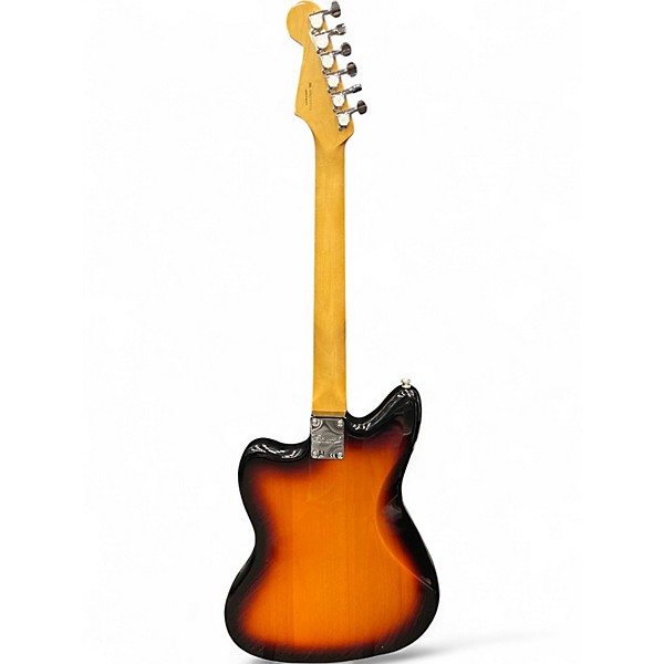 Used Fender Kurt Cobain Signature Jaguar 3 Color Sunburst Solid Body Electric Guitar