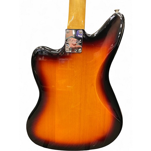 Used Fender Kurt Cobain Signature Jaguar 3 Color Sunburst Solid Body Electric Guitar