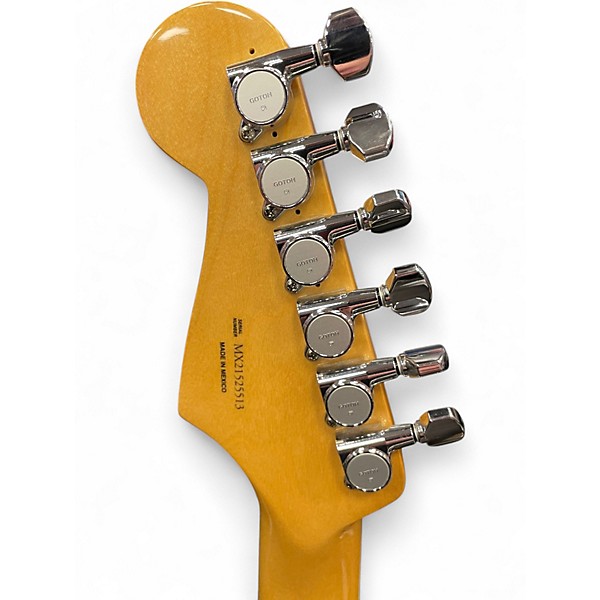 Used Fender Kurt Cobain Signature Jaguar 3 Color Sunburst Solid Body Electric Guitar