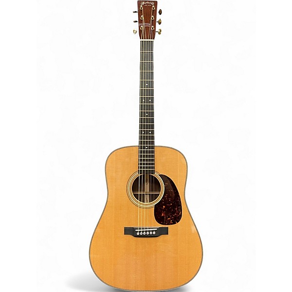 Used Martin D28 Modern Deluxe Natural Acoustic Guitar
