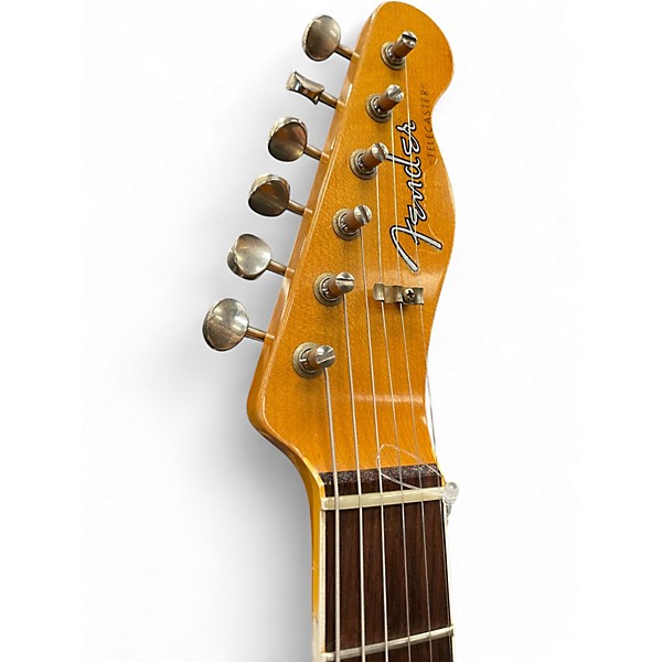 Used Fender Custom Shop 1963 Heavy Relic Telecaster Candy Apple Red Solid Body Electric Guitar