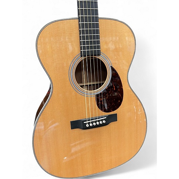 Used Martin OM28E Standard Natural Acoustic Electric Guitar