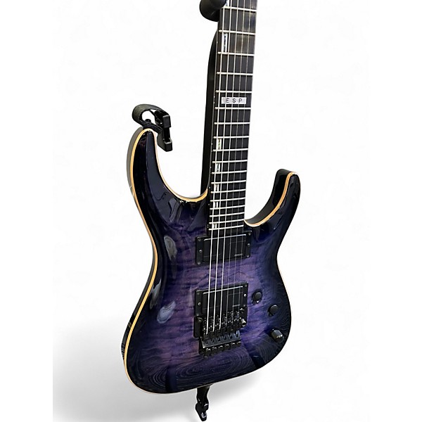 Used ESP HORIZON EII PURPLE Solid Body Electric Guitar