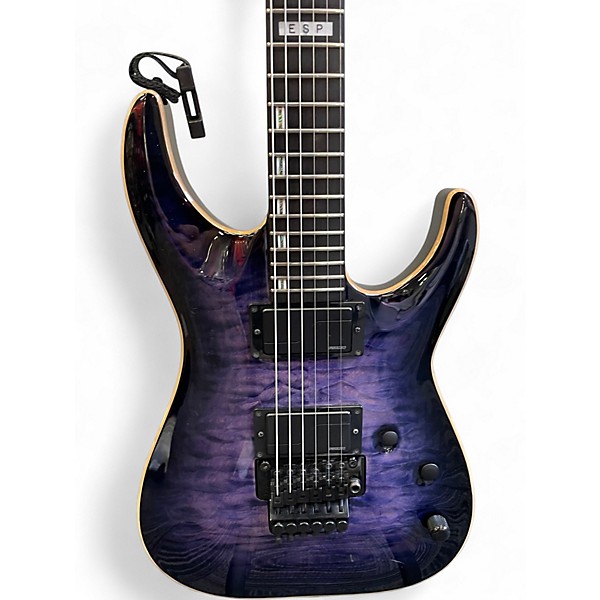 Used ESP HORIZON EII PURPLE Solid Body Electric Guitar