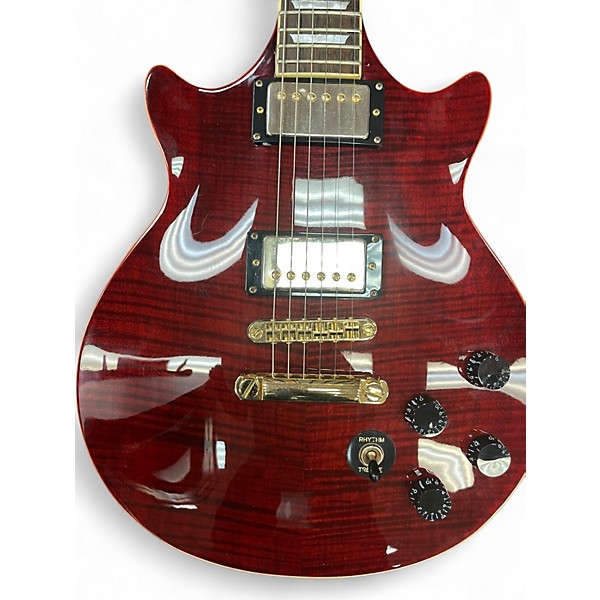 Used Epiphone Genesis Deluxe Pro Wine Red Solid Body Electric Guitar
