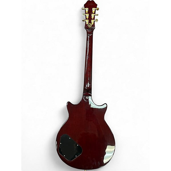 Used Epiphone Genesis Deluxe Pro Wine Red Solid Body Electric Guitar