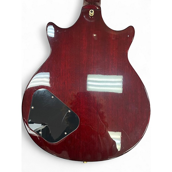 Used Epiphone Genesis Deluxe Pro Wine Red Solid Body Electric Guitar