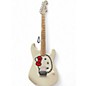 Used Squier Hello Kitty Stratocaster Single Hum WITH Kitty Pickguard WHITE Solid Body Electric Guitar thumbnail