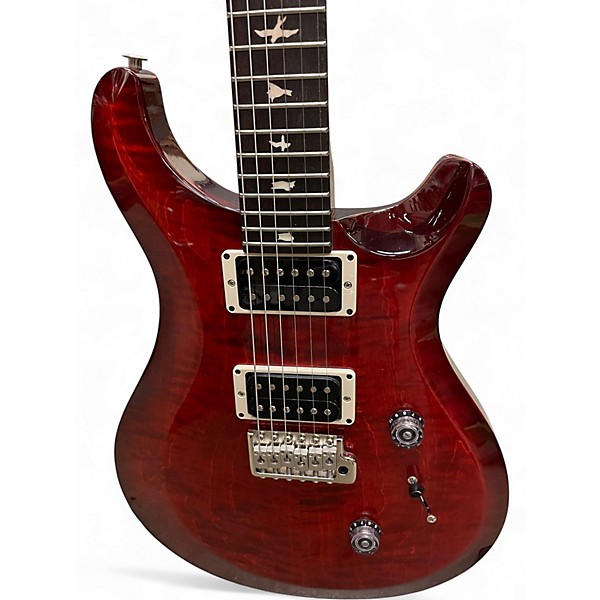 Used 2023 PRS S2 Custom 24 Fire Red Burst Solid Body Electric Guitar
