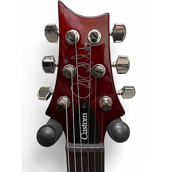Used 2023 PRS S2 Custom 24 Fire Red Burst Solid Body Electric Guitar