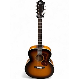 Used Guild F250E DELUXE Antique Sunburst Acoustic Electric Guitar