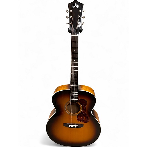 Used Guild F250E DELUXE Antique Sunburst Acoustic Electric Guitar