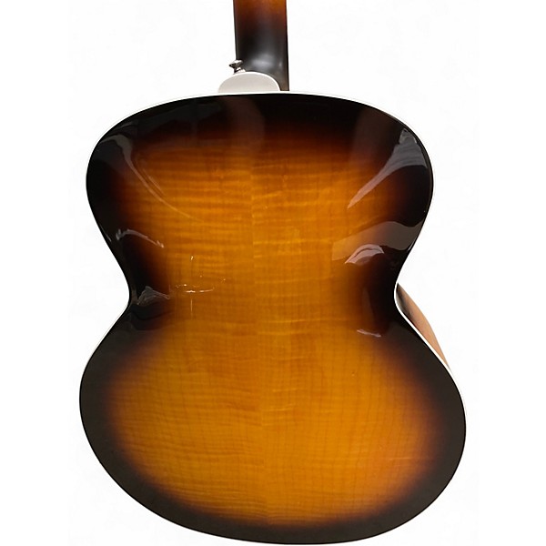 Used Guild F250E DELUXE Antique Sunburst Acoustic Electric Guitar