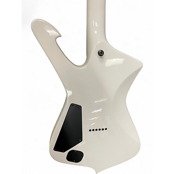 Used Ibanez Iceman ict700 Snow White Solid Body Electric Guitar