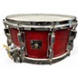 Used TAMA 14X6.5 Superstar Snare CHERRY WINE Drum thumbnail
