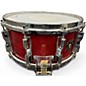 Used TAMA 14X6.5 Superstar Snare CHERRY WINE Drum