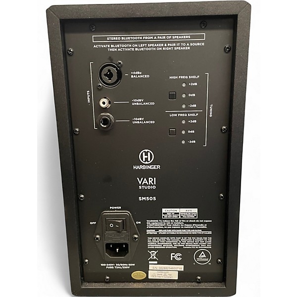 Used Harbinger VARI SM505 PAIR Powered Monitor