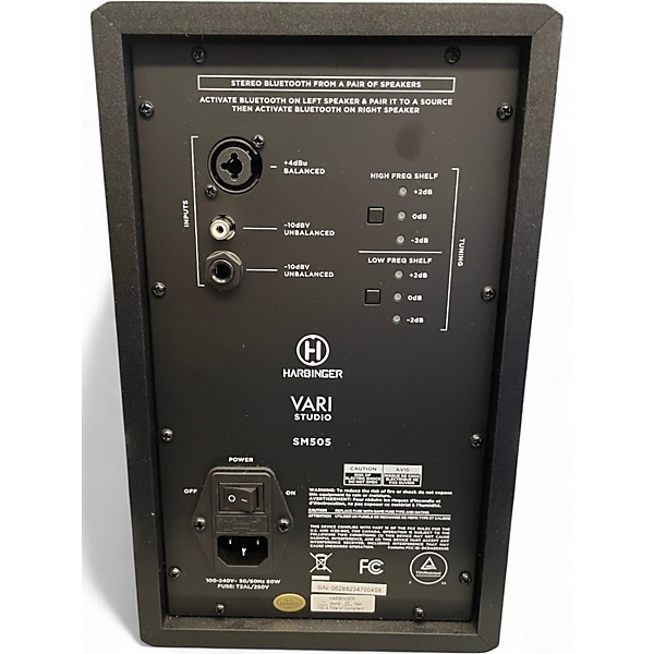 Used Harbinger VARI SM505 PAIR Powered Monitor