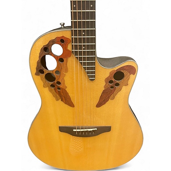 Used Ovation CELEBRITY CE44 Natural Acoustic Guitar