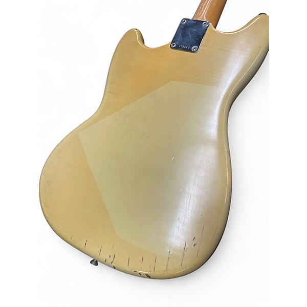Vintage 1964 Fender MUSTANG WHITE Solid Body Electric Guitar