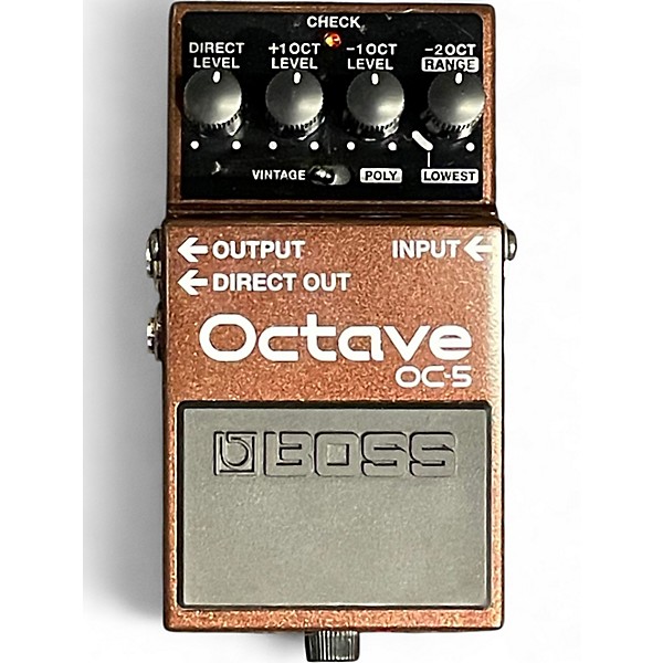Used BOSS OC5 Octave Effect Pedal