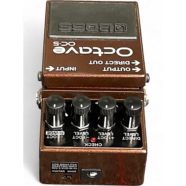 Used BOSS OC5 Octave Effect Pedal