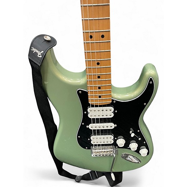 Used Fender Player Stratocaster HSH Metallic Green Solid Body Electric Guitar