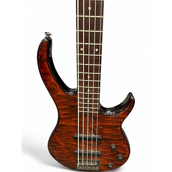Used Peavey Millennium BXP 5 Trans Brown Electric Bass Guitar