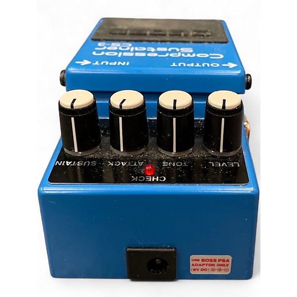 Used BOSS CS3 Compressor Sustainer Effect Pedal