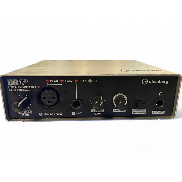 Used Steinberg UR12 Audio Interface
