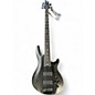 Used Schecter Guitar Research ELITE EVIL TWIN Black Electric Bass Guitar thumbnail