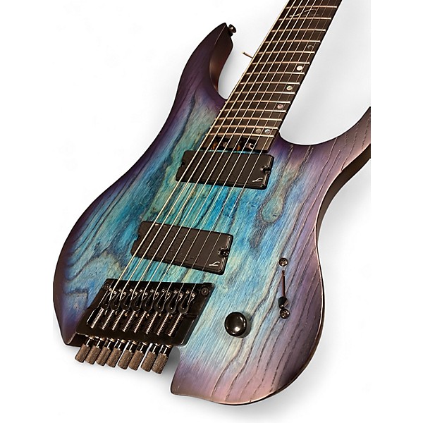 Used Legator Ghost Performance 8 Multi Scale BLUEBERRY BURST Solid Body Electric Guitar