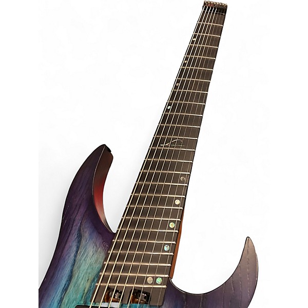 Used Legator Ghost Performance 8 Multi Scale BLUEBERRY BURST Solid Body Electric Guitar