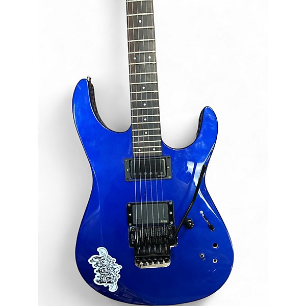 Used Fernandes REVOLVER Blue Solid Body Electric Guitar