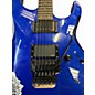 Used Fernandes REVOLVER Blue Solid Body Electric Guitar