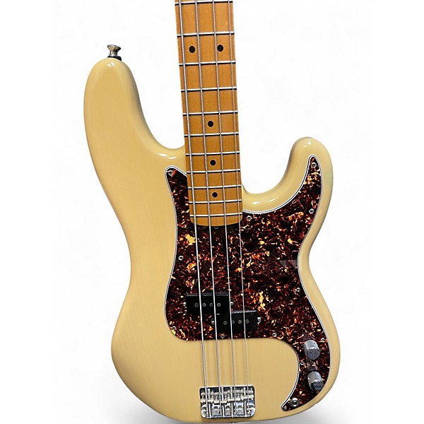 Used 2019 Fender Vintera 50s Precision Bass Vintage Blonde Electric Bass Guitar