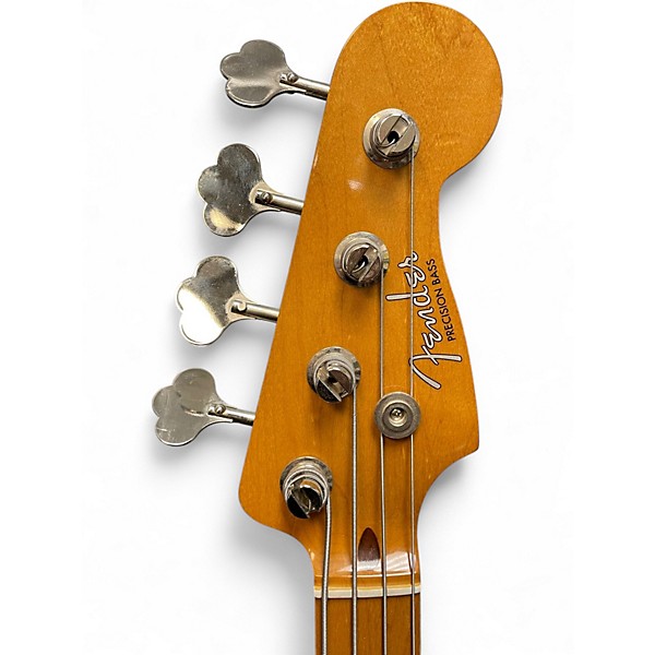 Used 2019 Fender Vintera 50s Precision Bass Vintage Blonde Electric Bass Guitar