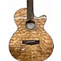 Used Mitchell MX430QAB Natural Acoustic Guitar