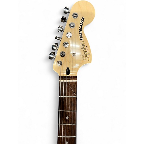 Used Squier Standard Stratocaster 3 Color Sunburst Solid Body Electric Guitar