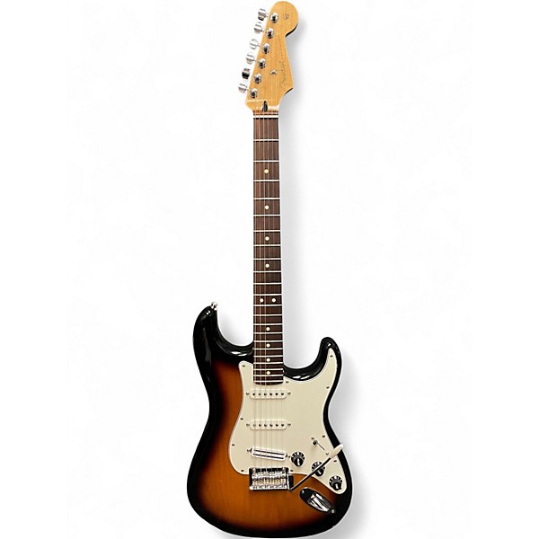 Used Fender Player Stratocaster 3 Color Sunburst Solid Body Electric Guitar