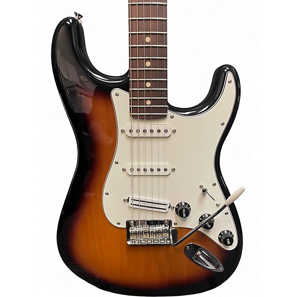 Used Fender Player Stratocaster 3 Color Sunburst Solid Body Electric Guitar