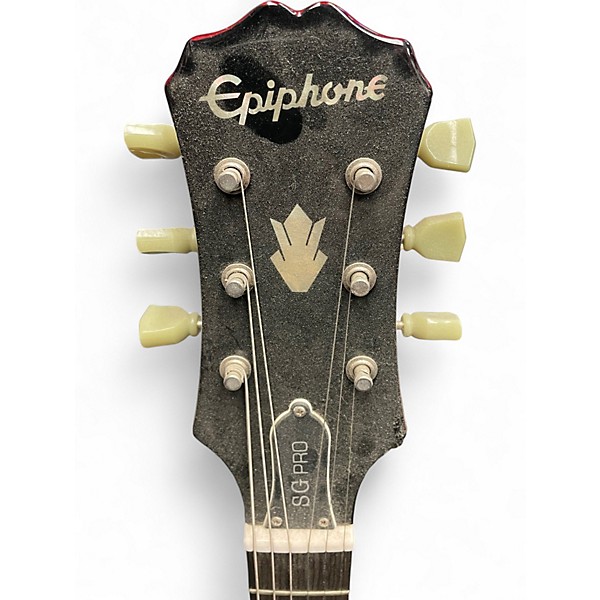 Used Epiphone SG Pro Cherry Solid Body Electric Guitar
