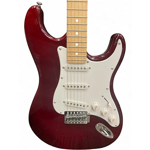 Used Indio CLASSIC Red Solid Body Electric Guitar