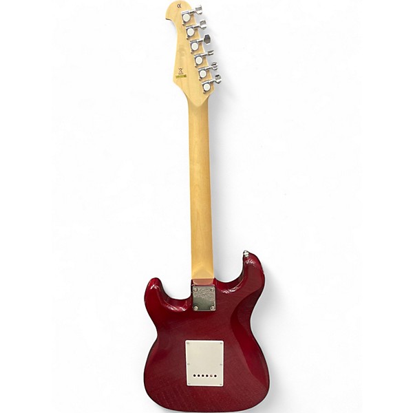 Used Indio CLASSIC Red Solid Body Electric Guitar