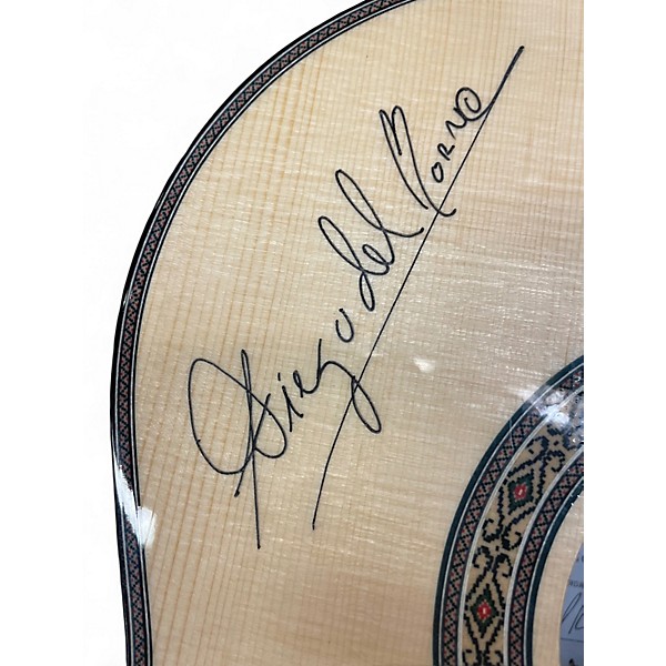 Used Modesto Malla DIEGO DEL MORAO (CRACKS ON TOP, NEEDS WORK) Natural Classical Acoustic Electric Guitar