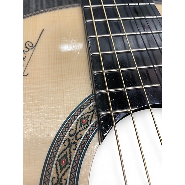 Used Modesto Malla DIEGO DEL MORAO (CRACKS ON TOP, NEEDS WORK) Natural Classical Acoustic Electric Guitar